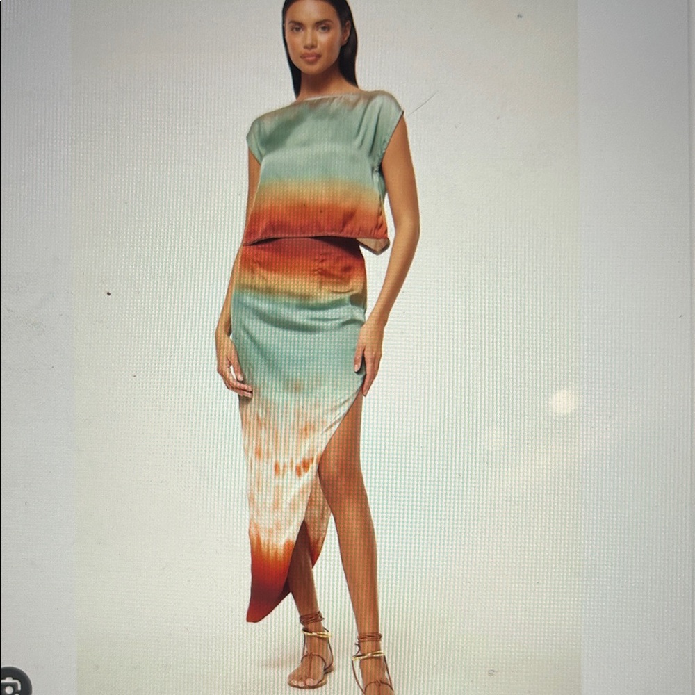 Misa Zenda Top cropped size small sold out everywhere new with tags